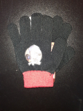 Miraculous Ladybug Kind Handschuhe schwarz