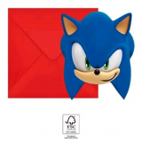 Sonic the Hedgehog Einladungskarten