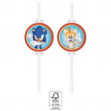 Sonic the Hedgehog Papiertrinkhalme