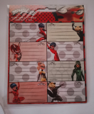 Miraculous ladybug Adressaufkleber 16 stk