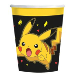 8 Papp Becher Pokemon Pikachu 237ml