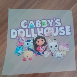 Gabbys Dollhouse Bügelbilder Wärmeübertragung