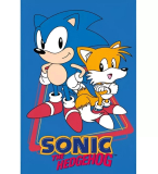 Sonic the Hedgehog Tails Hand- und Gesichtshandtuch, Handtuch 30x50cm