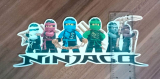 Lego Ninjago Aufkleber gross
