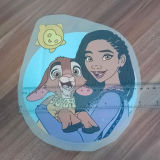 Disney Wish Bügelbild gross