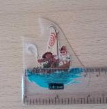 Vaiana Wärme Übertragung Bügelbild klein
