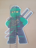 Lego Ninjago Bügelbild für eine Schultüte
