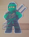 Lego Ninjago Bügelbild für eine Schultüte