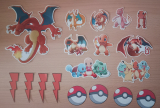 Pokemon Bastelset für eine Schultüte Set