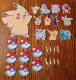 Pokemon Bastelset für eine Schultüte