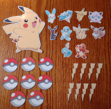 Pokemon Bastelset für eine Schultüte