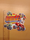 Blaze and the Monster Maschinen Bastelset Aufkleber für eine Schultüte