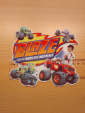 Blaze and the Monster Maschinen Bastelset Aufkleber für eine Schultüte
