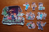 Minecraft Aufkleber Set für eine Schultüte