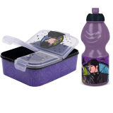 Wednesday Lunchbox Wednesday 2 tlg. Lunchset Brotdose 3 Kammer Trinkflasche 400