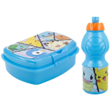 Pokemon Pikachu Kinder 2 teiliges Set Brotdose Trinkflasche 400 ml