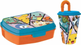 Pokemon Set Lunchbox mit Trinkbecher