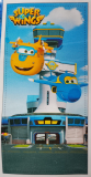 Super Wings Badetuch 70x140