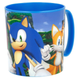 Sonic the Hedgehog Becher Mikrowellengeeigneter Kunststoffbecher 390 ml