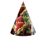 Procos Kostüm Partyhut Lego Ninjago 6Stk. FSC