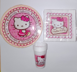 Hello Kitty Geburtstagsset 28 teilig