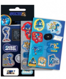 Sonic the Hedgehog Holographosche Aufkleber 66 Stück