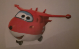 Super Wings Bügelbild