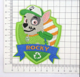 Paw patrol Patches / Bügelbilder Rocky