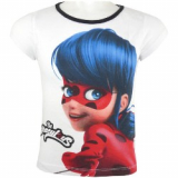 T-shirt Ladybug weiss Gr. 110